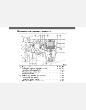 toyota land cruiser prado 2023 owners manual rhd& lhd